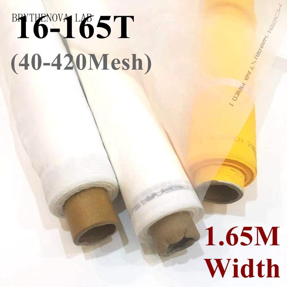 Commercial Fabric Printing - 40-420 Mesh 165CM Width 16T-165T White