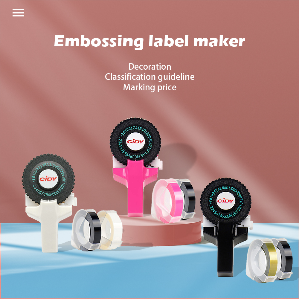 Commercial Printer - CIDY C101 3D Embossing Label Maker