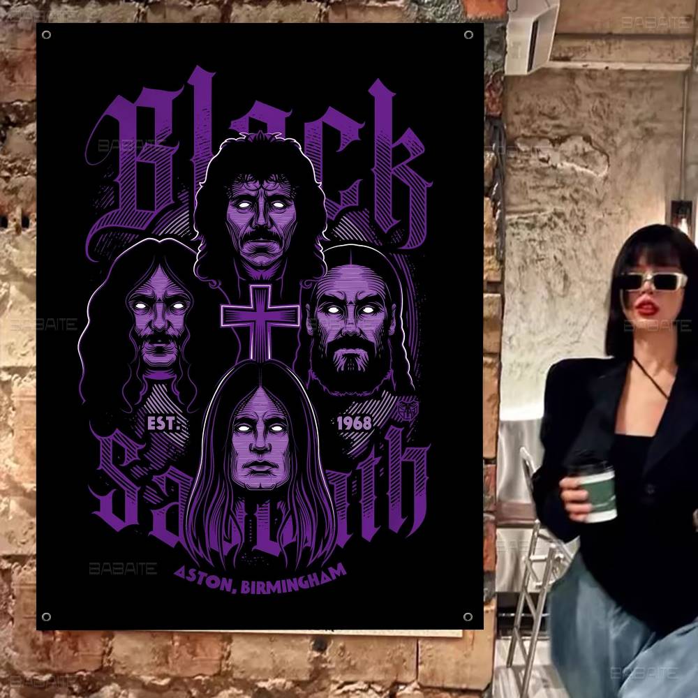 Black Sabbath Heavy Metal Adva - Commercial Banner Printing 评论和价格