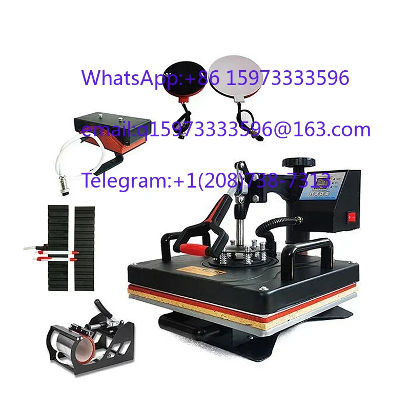 Combined 6 In 1 Heating Press  - Commercial Printing Press Machine 评论和价格