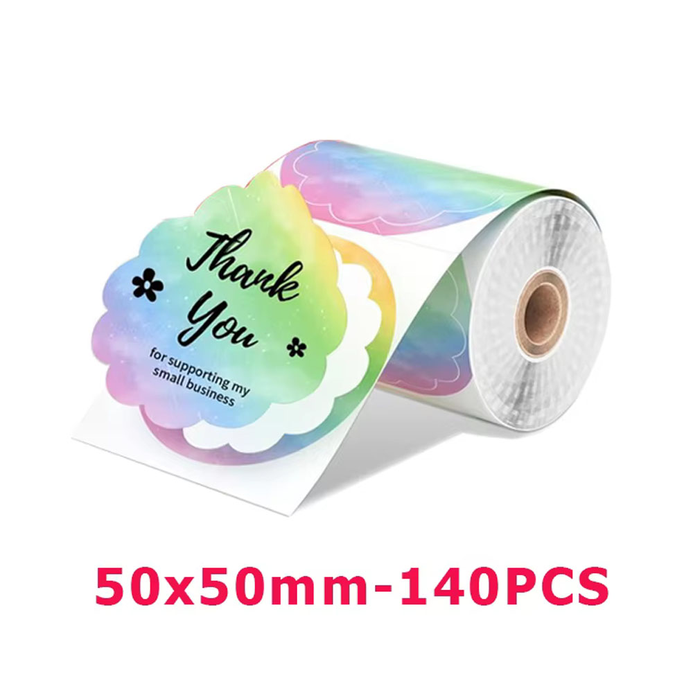 1Roll Round Circle Thermal Pap - Commercial Printer 评论和价格
