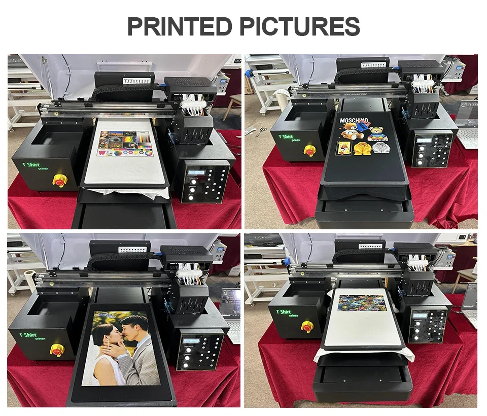 DTG Printer For Clothes 40cm*6 - Commercial Printing Machine For Shirts 评论和价格