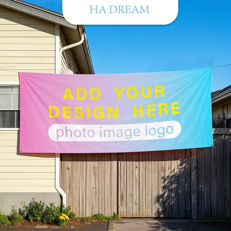 Any Size Custom Banner Flag Lo - Commercial Banner Printing 评论和价格