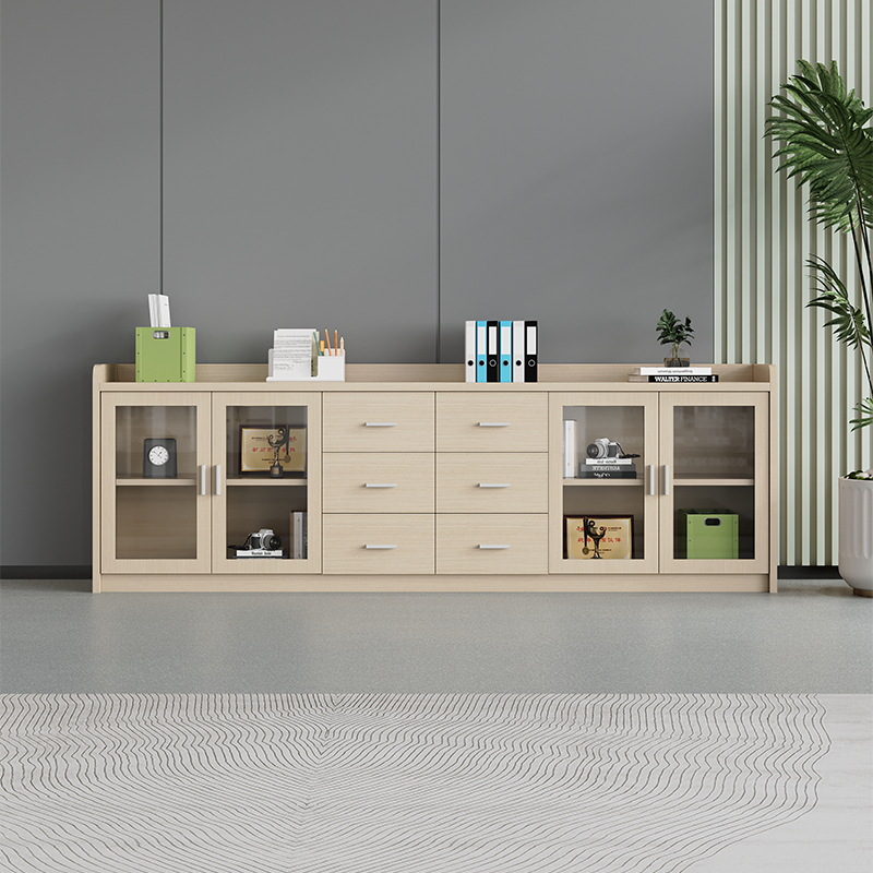 Wood File Cabinet with Door Of - Commercial Printer 评论和价格